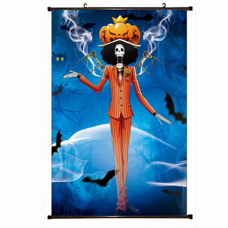 One Piece Plastic pole cloth painting Wall Scroll 60X90CM preorder 3 days H1-98 NO FILLING