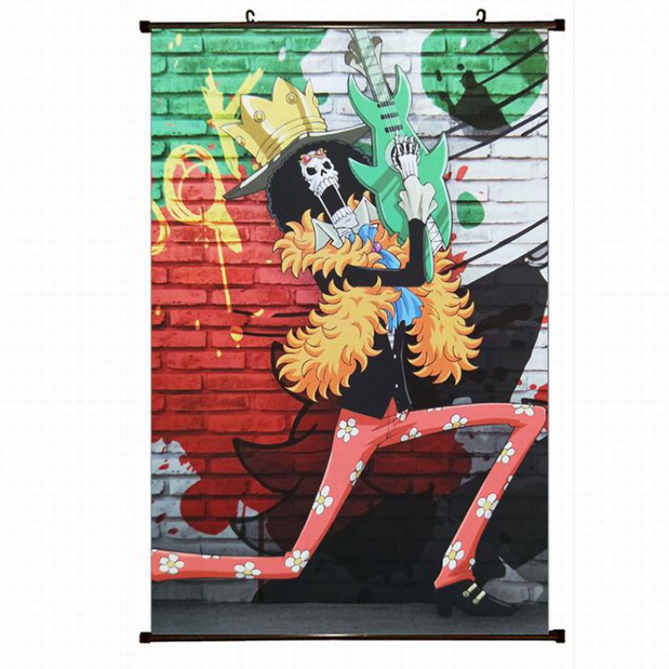One Piece Plastic pole cloth painting Wall Scroll 60X90CM preorder 3 days H1-99 NO FILLING
