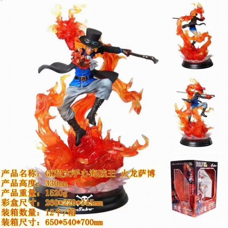 One Piece GK Sabo Boxed Figure Decoration 33CM