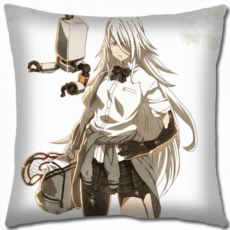 Nier:Automata Double-sided full color Pillow Cushion 45X45CM N5-12 NO FILLING