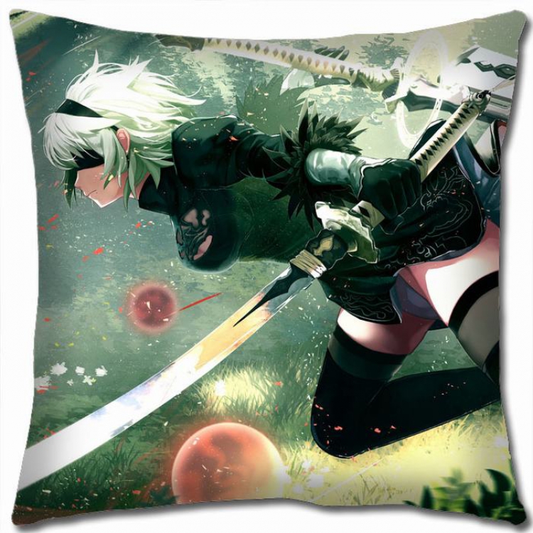 Nier:Automata Double-sided full color Pillow Cushion 45X45CM N5-22 NO FILLING