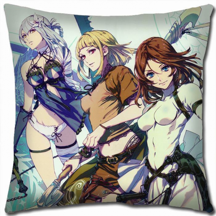 Nier:Automata Double-sided full color Pillow Cushion 45X45CM N5-2 NO FILLING