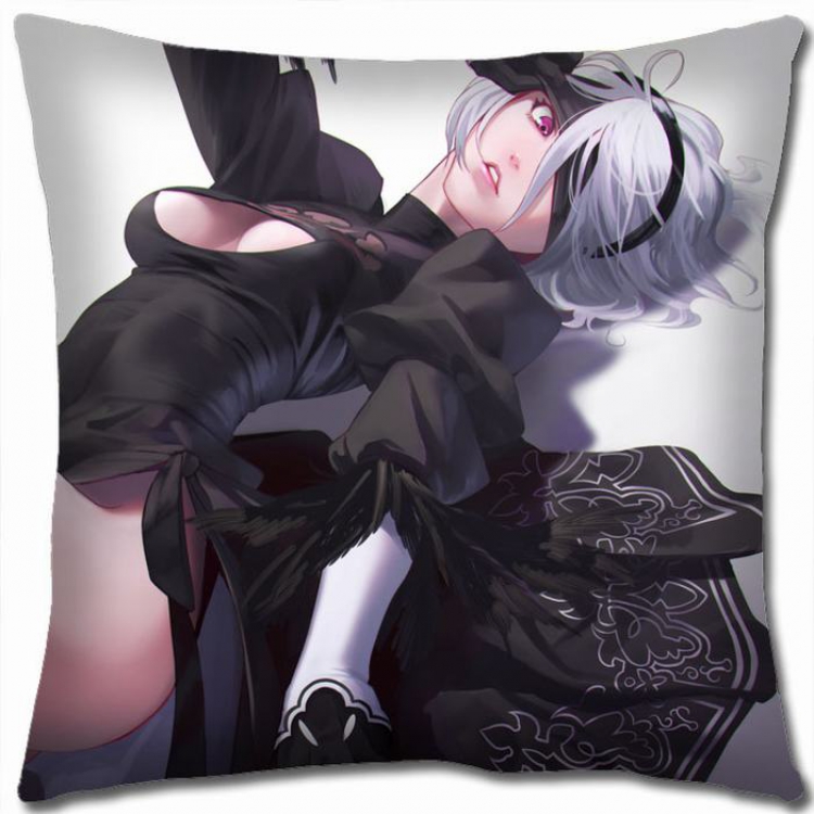 Nier:Automata Double-sided full color Pillow Cushion 45X45CM N5-43 NO FILLING
