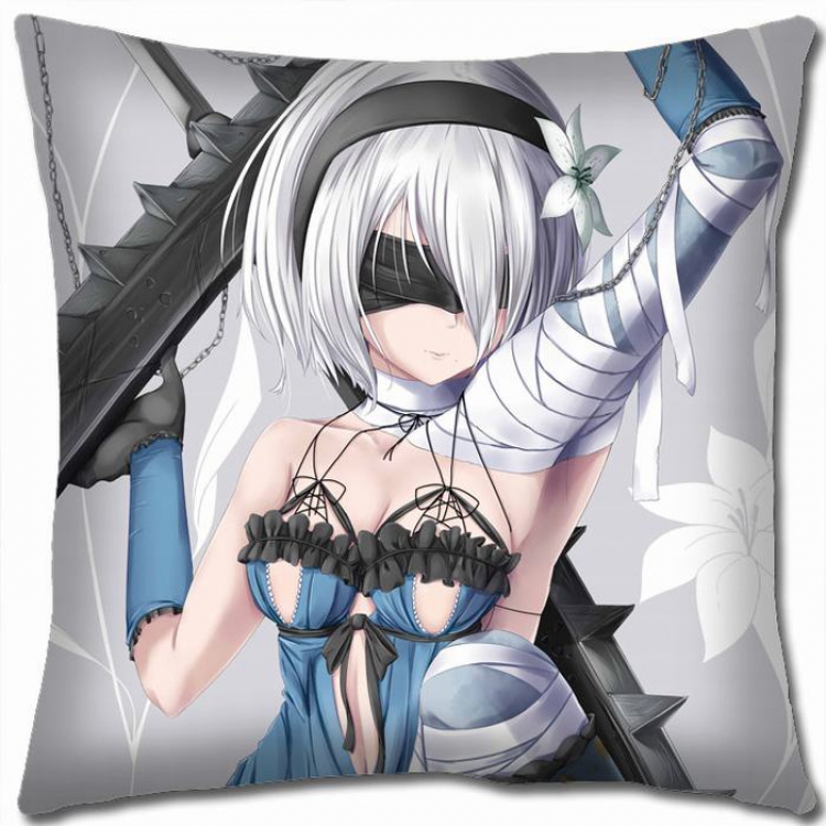 Nier:Automata Double-sided full color Pillow Cushion 45X45CM N5-4 NO FILLING