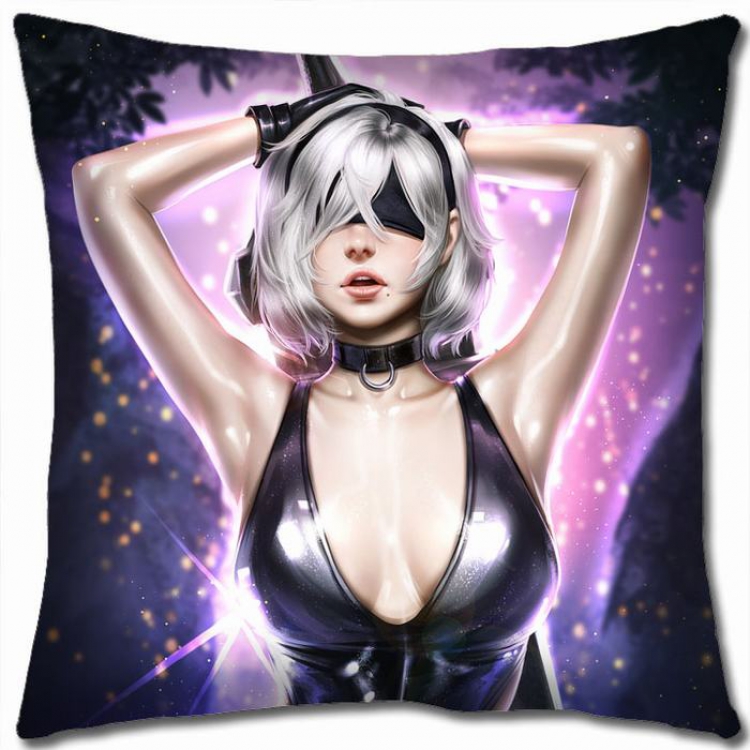 Nier:Automata Double-sided full color Pillow Cushion 45X45CM N5-104 NO FILLING