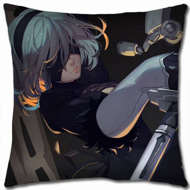 Nier:Automata Double-sided full color Pillow Cushion 45X45CM N5-106 NO FILLING