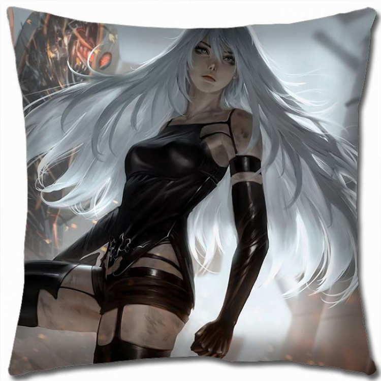 Nier:Automata Double-sided full color Pillow Cushion 45X45CM N5-109 NO FILLING