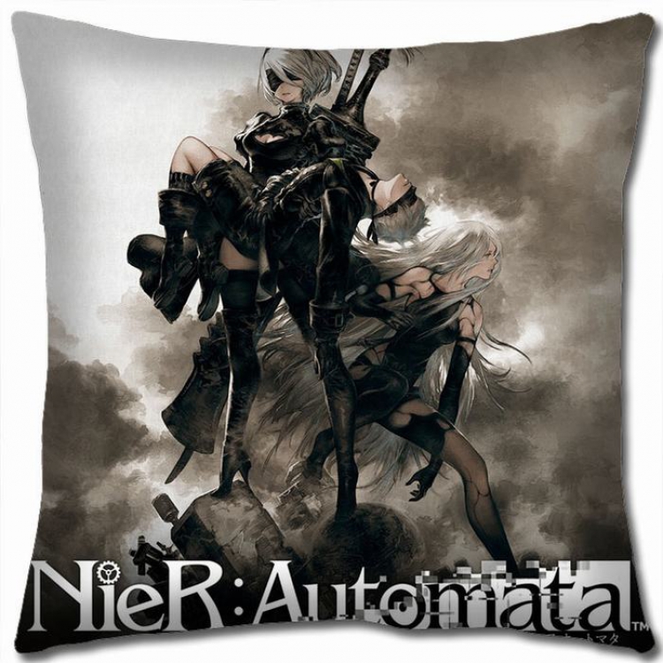 Nier:Automata Double-sided full color Pillow Cushion 45X45CM N5-59 NO FILLING