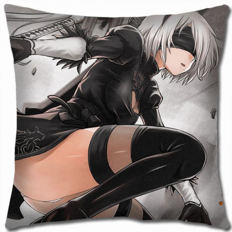 Nier:Automata Double-sided full color Pillow Cushion 45X45CM N5-66 NO FILLING