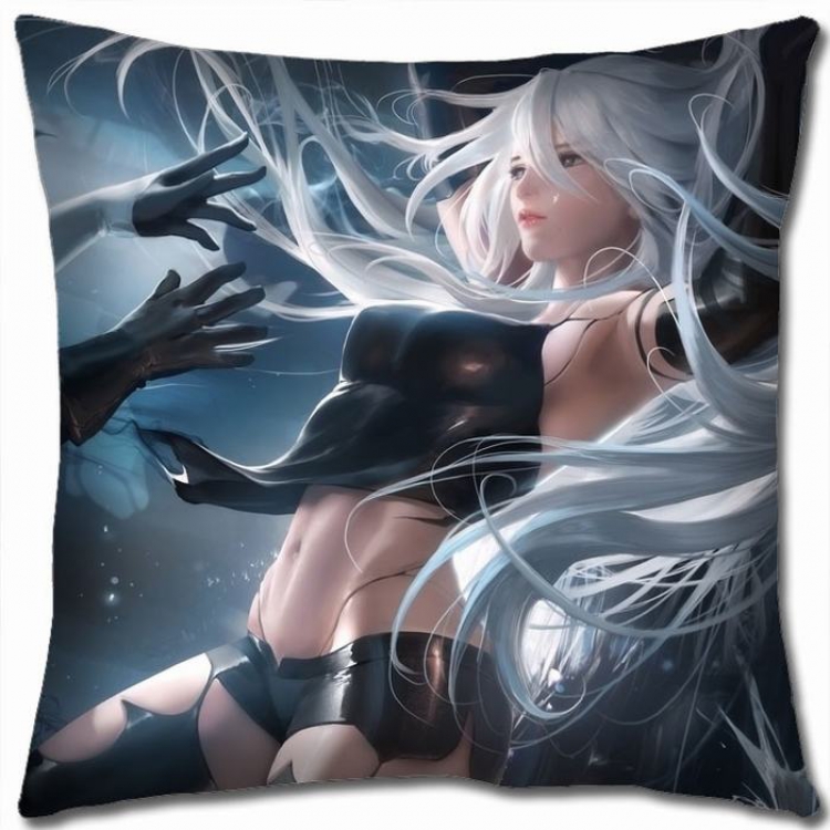 Nier:Automata Double-sided full color Pillow Cushion 45X45CM N5-75 NO FILLING