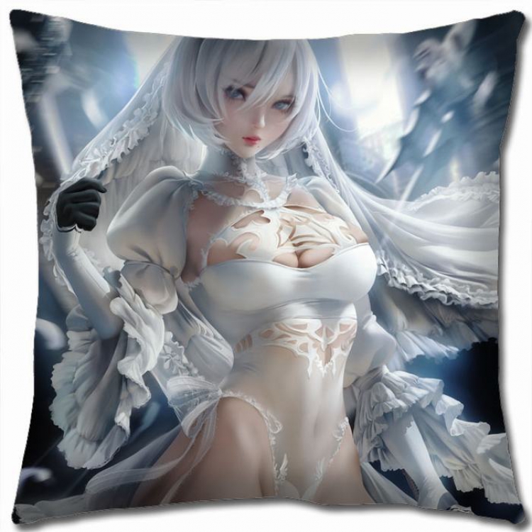 Nier:Automata Double-sided full color Pillow Cushion 45X45CM N5-99 NO FILLING
