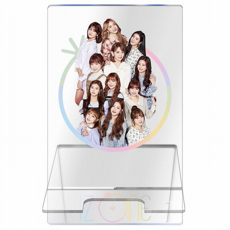 Iz-one Transparent acrylic phone holder 13CM 