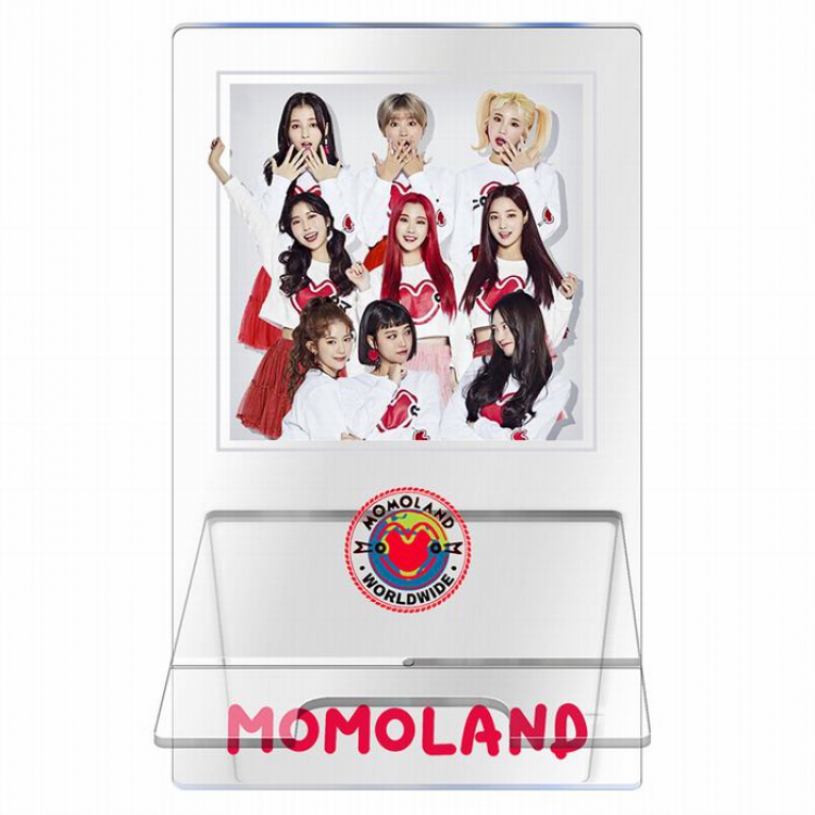 Momoland Transparent acrylic phone holder 13CM 