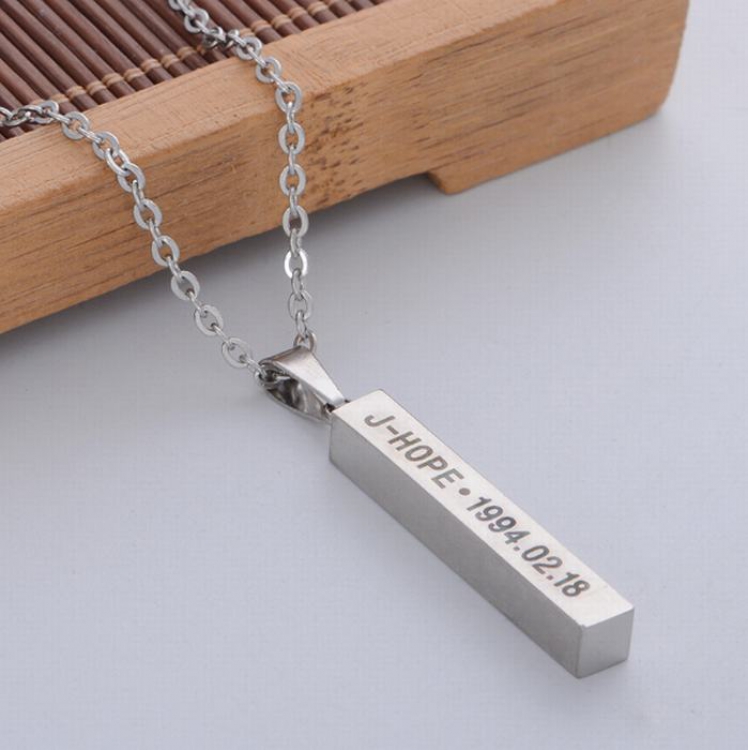 BTS Necklace pendant price for 5 pcs