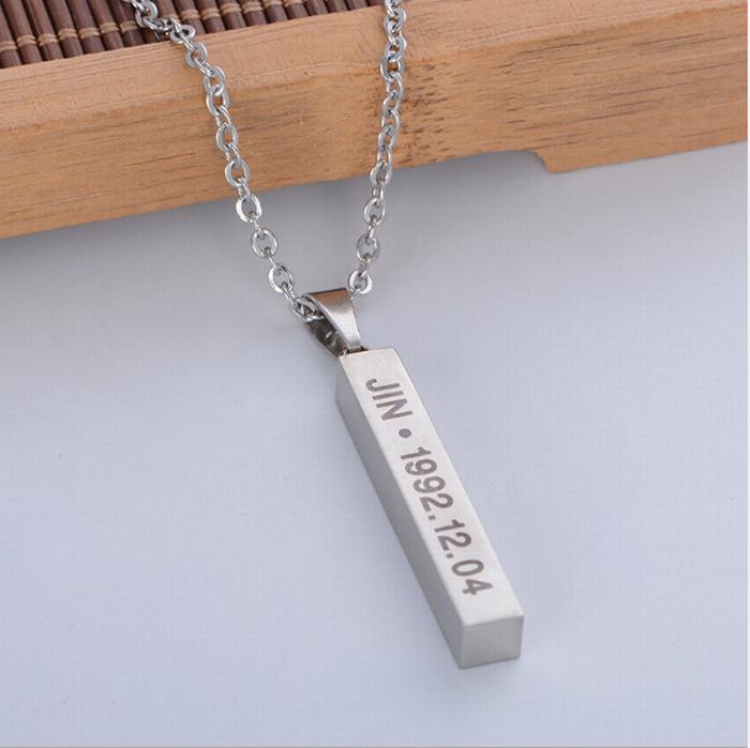 BTS Necklace pendant price for 5 pcs