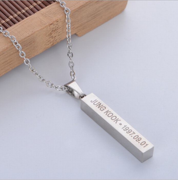 BTS Necklace pendant price for 5 pcs