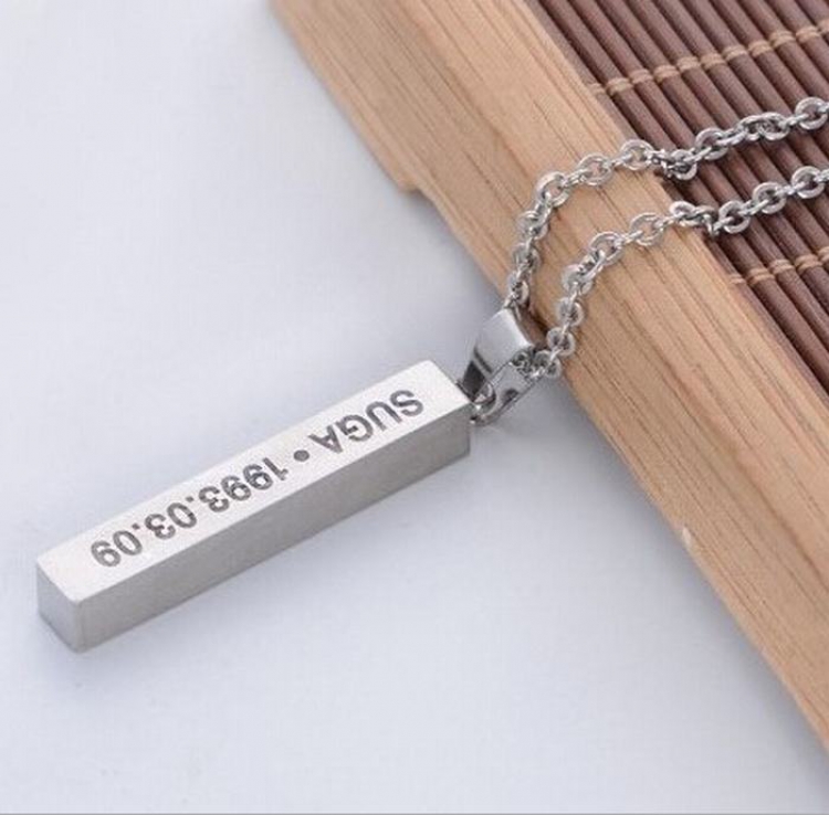 BTS Necklace pendant price for 5 pcs