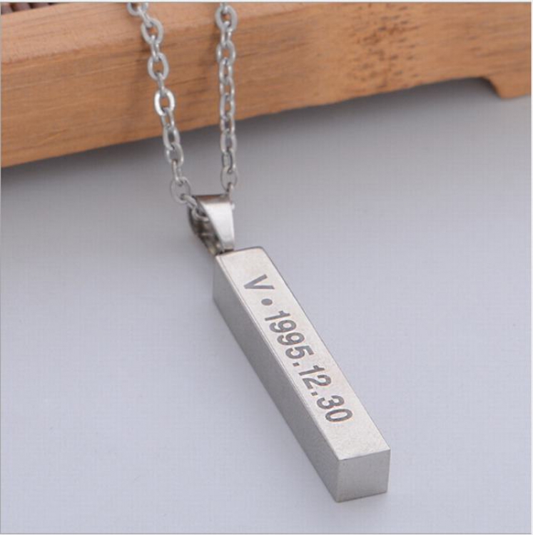 BTS Necklace pendant price for 5 pcs