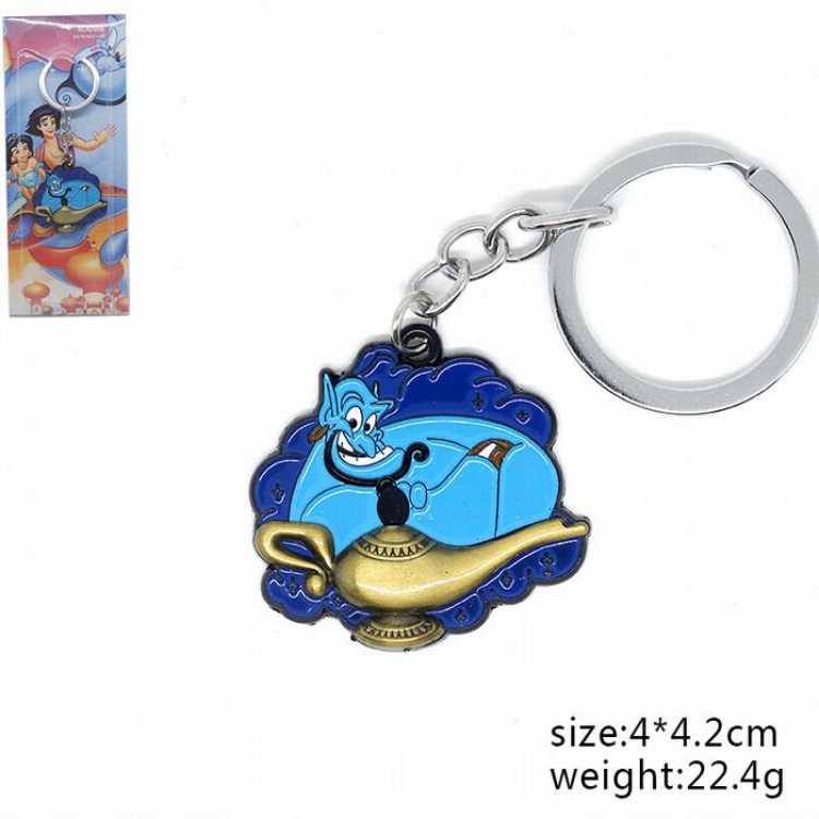 Aladdin and the magic lamp Keychain pendant