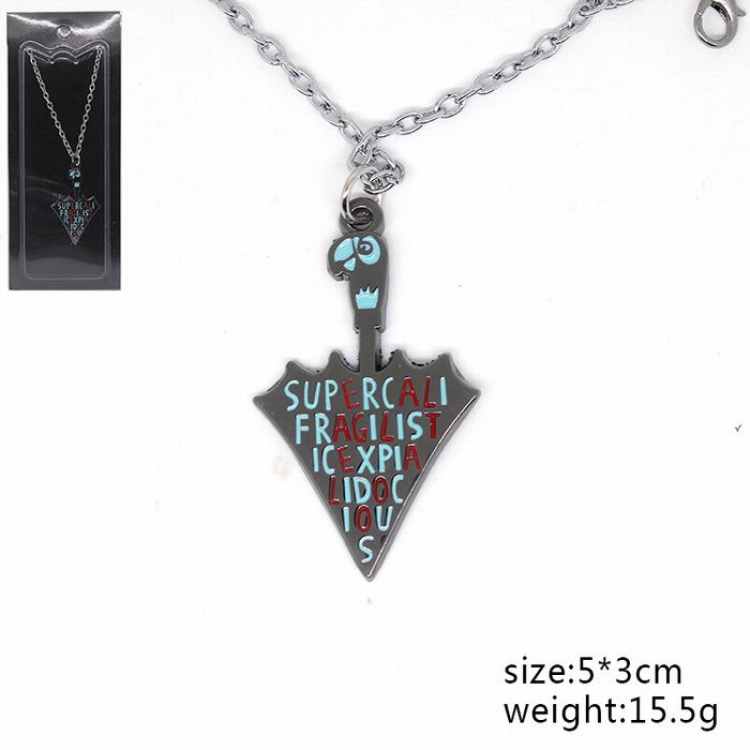 Triangle umbrella Necklace pendant