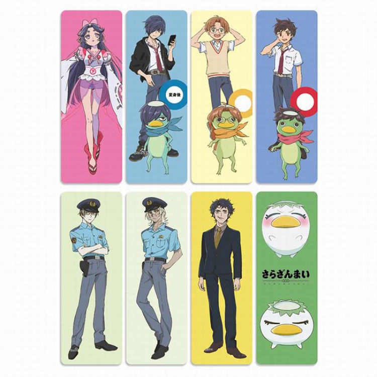 SARAZANMAI PVC Refined version Bookmark price for 5 set with 8 pcs a set Style D