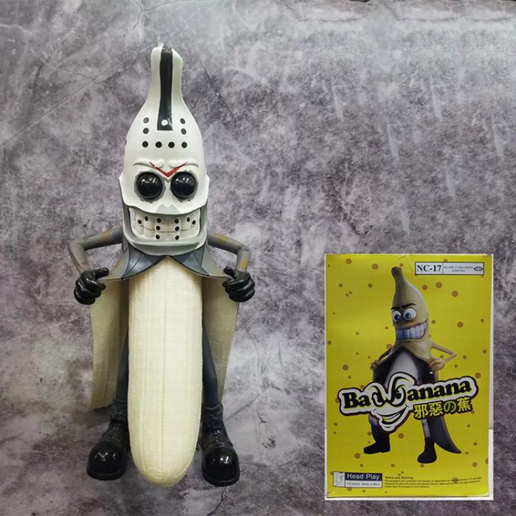 HeadPlay Banana man Cosplay Jason·Voorhees PVC Boxed Figure Decoration 12 inches 