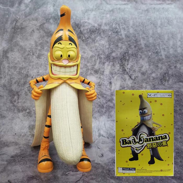 HeadPlay Banana man Cosplay Tigger PVC Boxed Figure Decoration 12 inches 