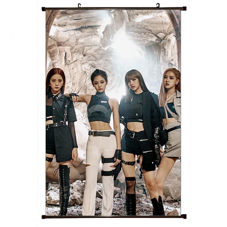 BLACKPINK Plastic pole cloth painting Wall Scroll 60X90CM preorder 3 days BP-215 NO FILLING