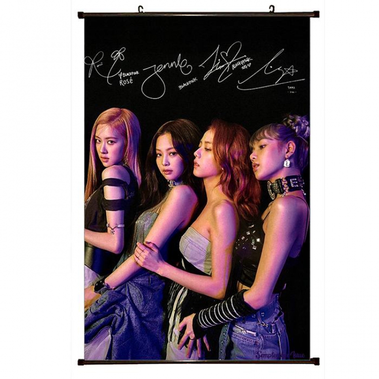 BLACKPINK Plastic pole cloth painting Wall Scroll 60X90CM preorder 3 days BP-219 NO FILLING