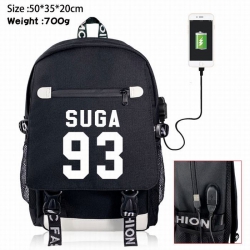 BTS Canvas Data line Backpack ...