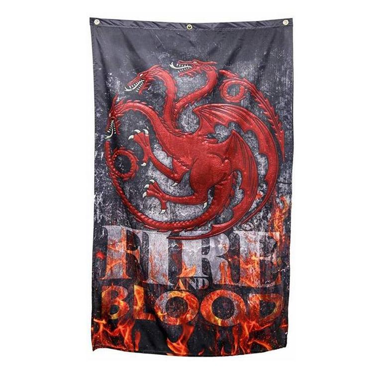 Game of Thrones Cloth Hanging flag Bunting Big flag banner 75X125CM