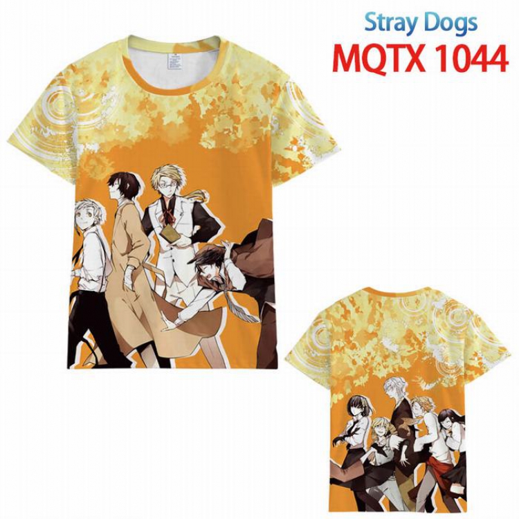 Bungo Stray Dogs Full color printed short sleeve t-shirt 10 sizes from XXS to 5XL MQTX-1044