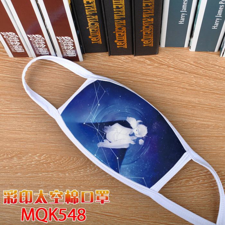 Bungo Stray Dogs Color printing Space cotton Mask price for 5 pcs MQK 548