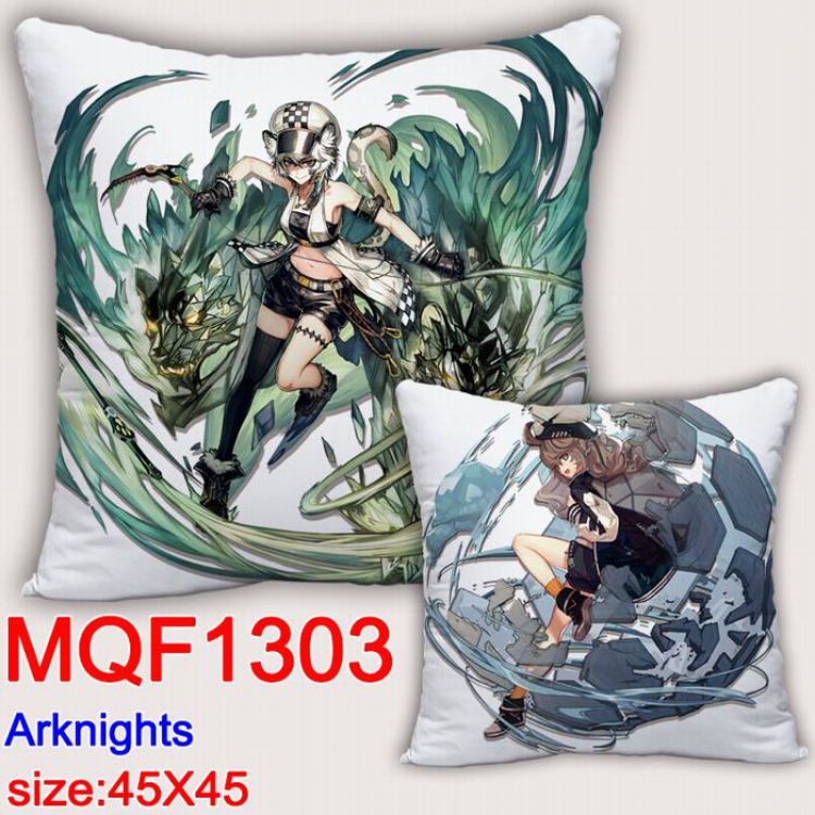 Arknights Double-sided full color Pillow Cushion 45X45CM MQF 1303