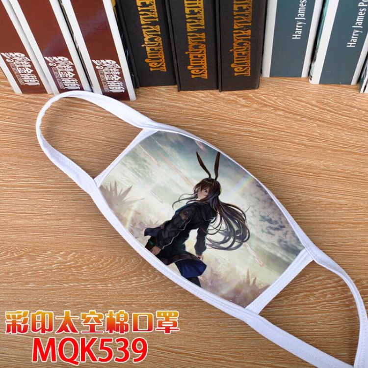 Arknights Color printing Space cotton Mask price for 5 pcs MQK 539
