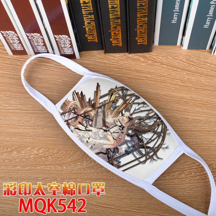 Arknights Color printing Space cotton Mask price for 5 pcs MQK 542