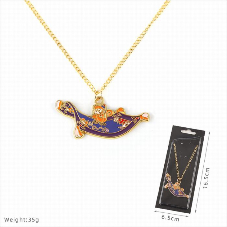 Aladdin and the magic lamp Necklace pendant