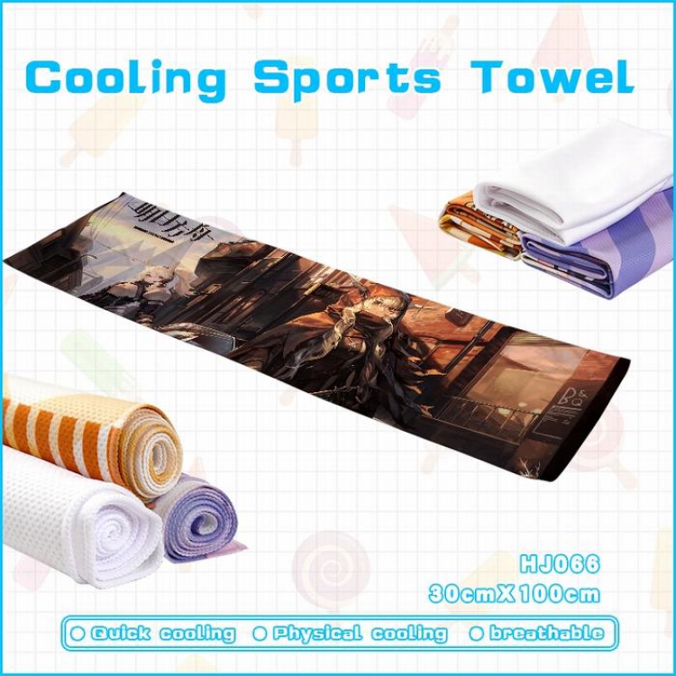 Cartoon anime Cooling Sports Towel 30X100CM HJ-066