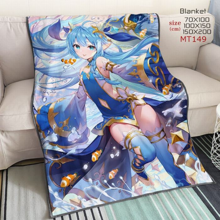 Cartoon anime Blanket 150X200CM MT149