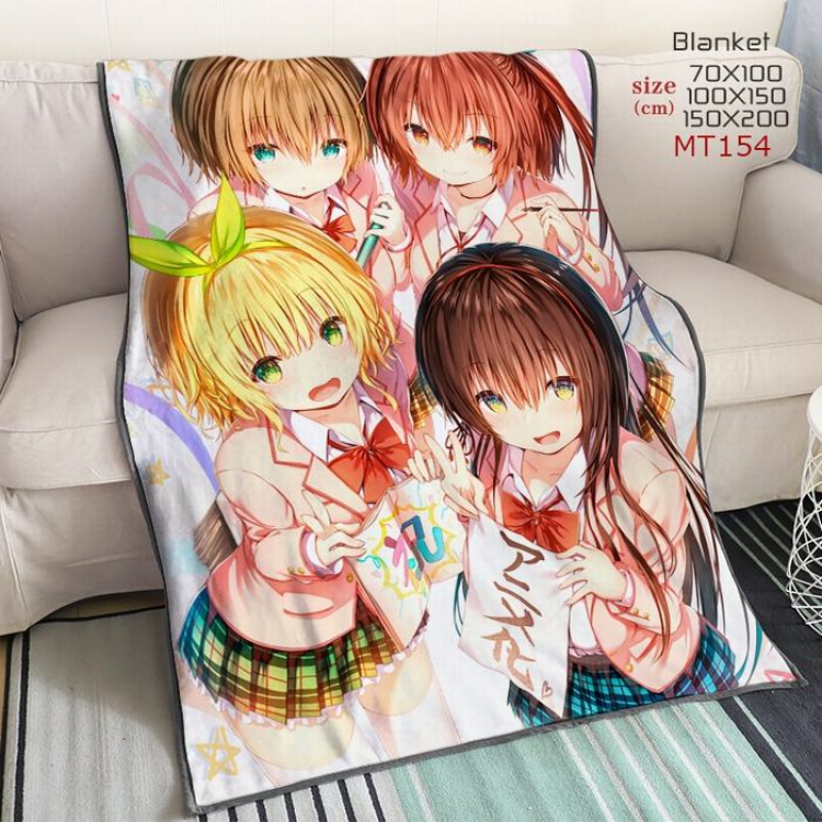 Cartoon anime Blanket 150X200CM MT154