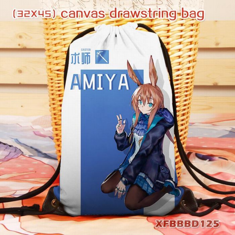 Cartoon anime Canvas backpack bag 32X45CM XFBBBD125