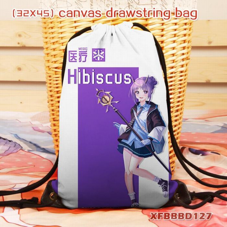 Cartoon anime Canvas backpack bag 32X45CM XFBBBD127