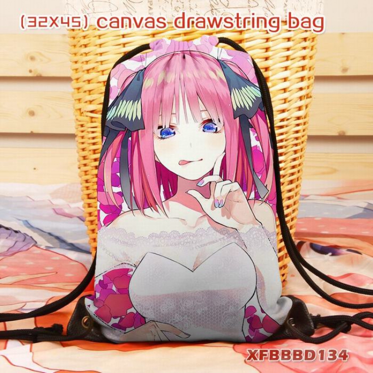 Cartoon anime Canvas backpack bag 32X45CM XFBBBD134