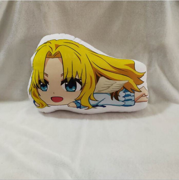 Shield of the brave Full color plush shaped pillow 45CM