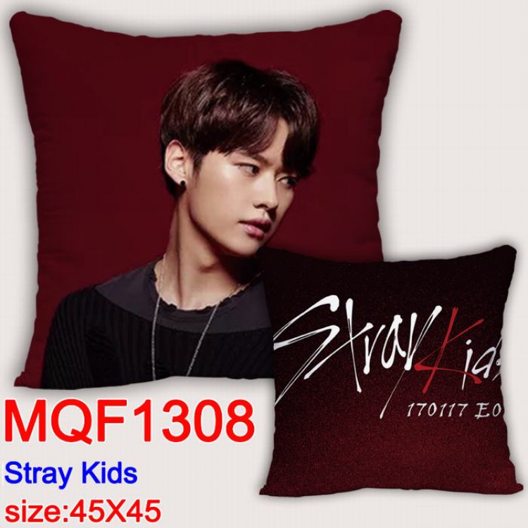Stray Kids Double-sided full color Pillow Cushion 45X45CM MQF1308