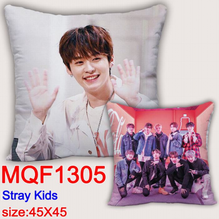 Stray Kids Double-sided full color Pillow Cushion 45X45CM MQF1305
