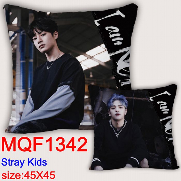 Stray Kids Double-sided full color Pillow Cushion 45X45CM MQF1342