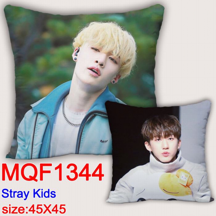 Stray Kids Double-sided full color Pillow Cushion 45X45CM MQF1344