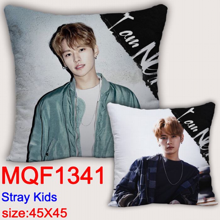 Stray Kids Double-sided full color Pillow Cushion 45X45CM MQF1341