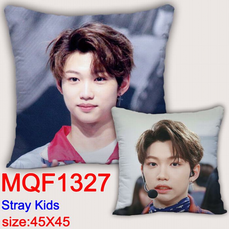 Stray Kids Double-sided full color Pillow Cushion 45X45CM MQF1327